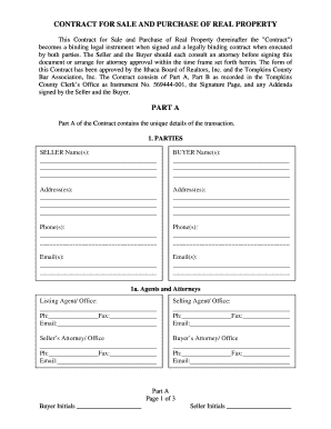 New York Real Estate Purchase Agreement