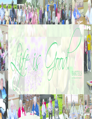 Donation Form for Bartels Lutheran Retirement Community