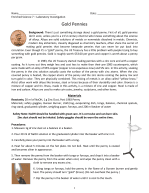 Science Lab Report