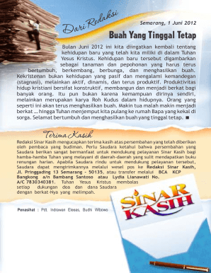 Christian Devotional Subscription Form