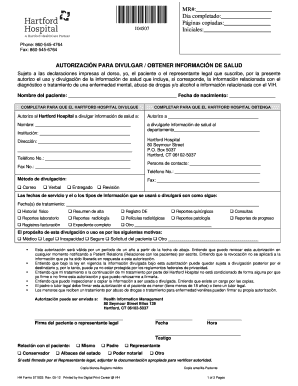 AUTORIZACIÓN PARA DIVULGAR / OBTENER INFORMACIÓN DE SALUD