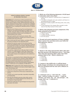 CNE Quiz Registration Form
