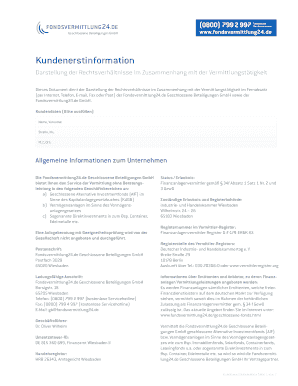Checkliste für geschlossene Beteiligungen