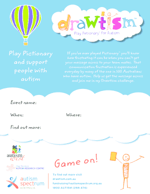 Drawtism Challenge Event Registration