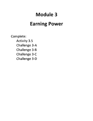 High School Financial Planning Program Activity Worksheets