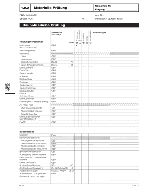 Schweizerische Baubewilligungsgesuch-Checkliste