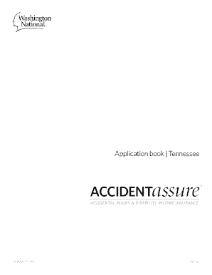 Tennessee Accidental Injury and Disability Income Insurance Application