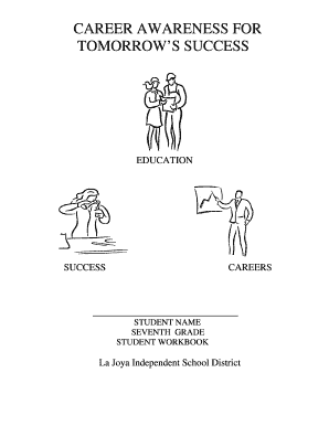 7th Grade Career Awareness Student Workbook