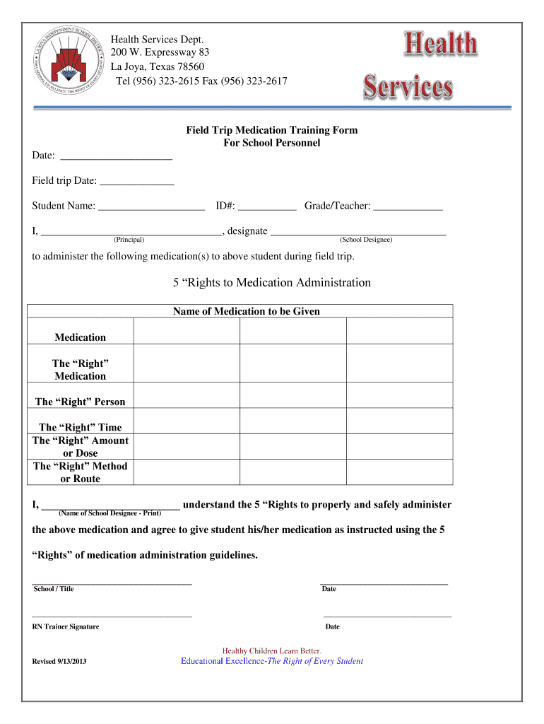 Fillable Online 5 Rights to Medication Administration Fax Email Print