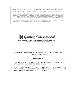 Appendix to Notice of Twenty-bFourth Annualb General Meeting - media corporate-ir