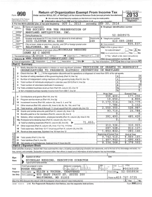 Form 990 Tax Exemption Application