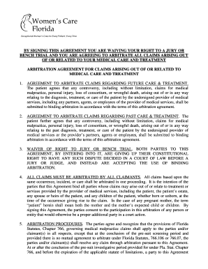 Medical Arbitration Agreement
