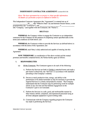 Doctor-Sonics Independent Contractor Agreement - version 03-01-10doc