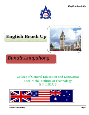 English Brush Up Workbook