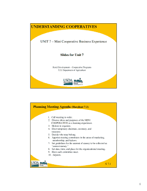 Mini Cooperative Business Experience