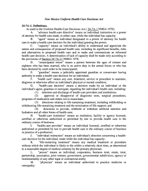 New Mexico Advance Health Care Directive