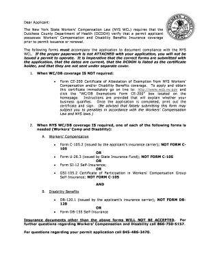 New York State Permit to Operate Application