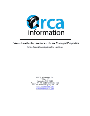Landlord Tenant Screening Application