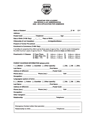 Form preview