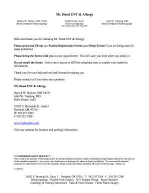 Patient Registration Form
