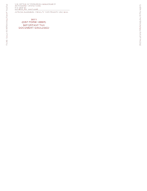 CSF 1099R Survivor Annuity Tax Form