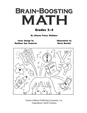 Brain-Boosting Math Worksheets