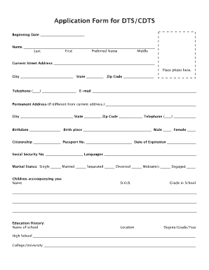 Youth With A Mission Application Form