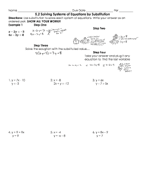 Algebra Substitution Worksheet