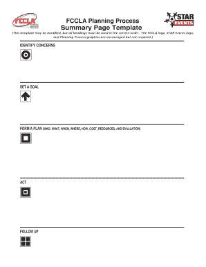 (This template may be modified, but all headings must be used in the correct order