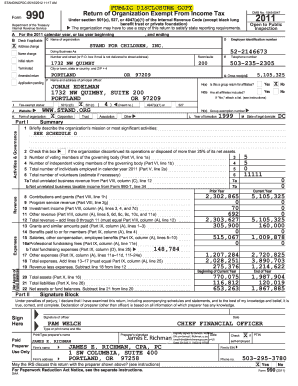 Form 990 2011