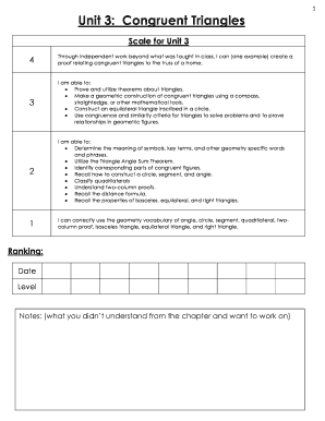 Congruent Triangles Study Guide
