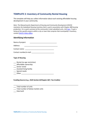 TEMPLATE 2 Inventory of Community Rental Housing - housingpolicy