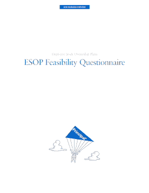 ESOP Feasibility Questionnaire