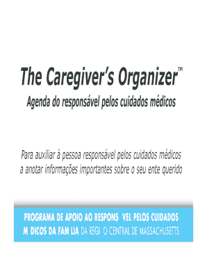 Agenda do responsável pelos cuidados médicos