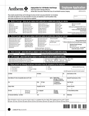 Employee Health Coverage Application