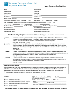 SEMPA Membership Application