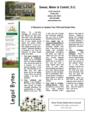 Wisconsin Legal Newsletter