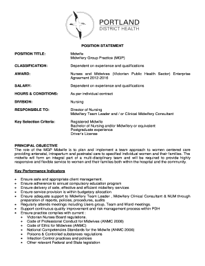 Midwife Position Statement