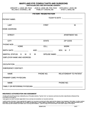 Patient Registration Form