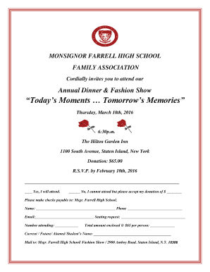 MONSIGNOR FARRELL HIGH SCHOOL FAMILY ASSOCIATION - msgrfarrellhs