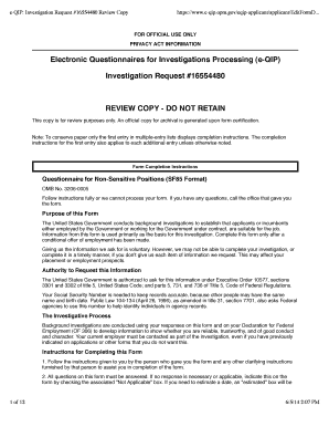 Form preview