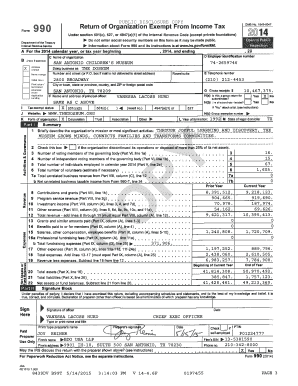 Form 990 2014