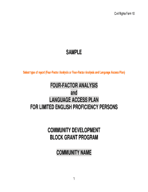 Civil Rights Form 10