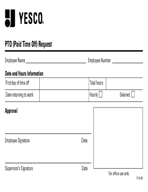PTO Request Form