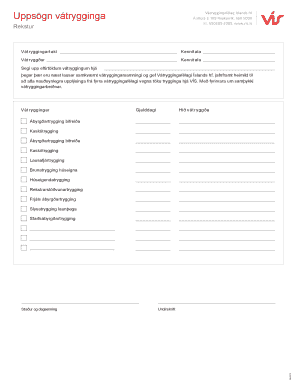 Cancellation of Insurance Notice