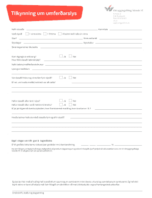 Accident Notification Form