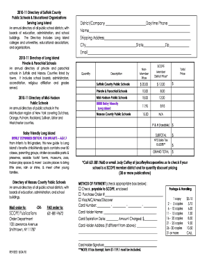 2010-11 Directory of Suffolk County Public Schools