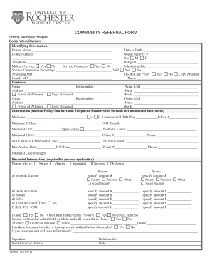 Community Referral Form