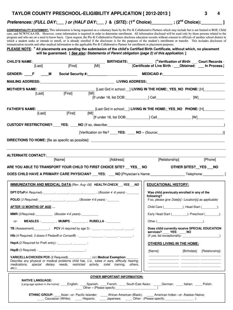 Form preview