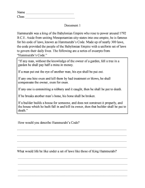Ancient History Assignment